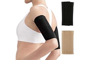 XoeLLe 3 Paio Manicotti di Compressione, Copri Picc Braccio Donna, Manicotti Braccia, Gomitiere Palestra, Ideale per Spostamenti Quotidiani, Sport all'aria Aperta, Fitness, Viaggi e Lavoro da Casa