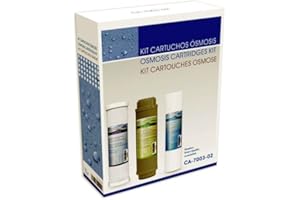Hidrowater. Ca-7003-02 - Cartucho osmosis sedimentos hidrowater nereo kit3 carbon gac