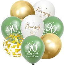 Ballon 50 Ans Anniversaire, 30 Pièces 50E Anniversaire Décoration Homme Femme, Ballons À