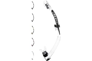 Cressi Itaca Ultra Dry Snorkel - Snorkel Dry for Free Diving and Snorkeling