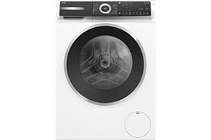 Bosch - Lavadora de carga frontal, 9 kg, Serie 6, i-DOS, IronAssist, Home Connect, Pausa + Carga, Blanco, WGH244A0ES
