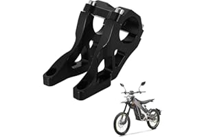 RUNFARR Manubrio Riser Moto,Alza Manubrio Morsetto di Montaggio Rialzo Attacco Manubrio in Lega di Alluminio per Talaria Sting MX3/MX4,Nero