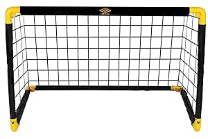 Umbro Porta da calcio pieghevole 90 x 59 x 61 cm - porta per giardino adatta a bambini e adulti - accessori per allenamento interno ed esterno - metallo