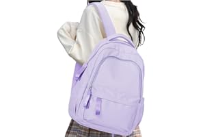 HYC00 Mochilas Portatil Mujer, 14 Pulgadas Mochila Escolar Adolescente Mochilas Instituto Chica Mochilas Colegio Mochila Universitaria Mochila Mujer Trabajo Impermeable Mochilas Tipo Casual Backpack