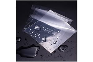 MEFINE 5PCS FEP Film pour Imprimante 3D en Résine UV Haute Transmission Lumineuse FEP Sheets 140x200x0.15mm