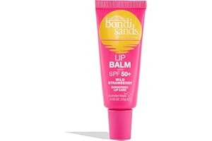‎BONDI SANDS Bondi Sands – Lip Balm SPF 50+ Wild Strawberry – feuchtigkeitsspendende Lippenpflege mit LSF 50 für einen umfangreichen Sonnenschutz, 10 g