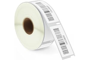 BETCKEY - 1 Rolle 11352 Etykiet Kompatybilne z DYMO S0722520, 25mm x 54mm, 500 Etykiety Adresowe Sztuk do LabelWriter 450 4XL, NIE do 550/5XL