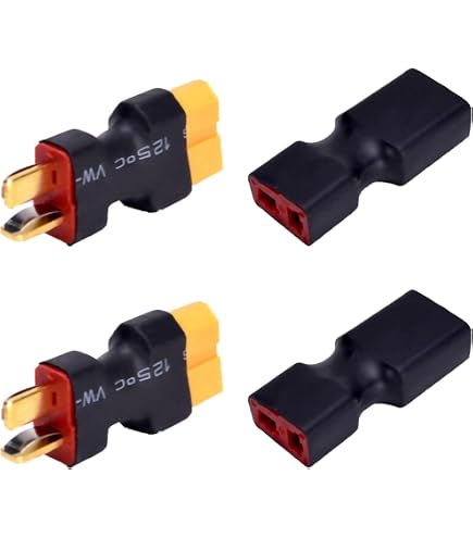 2 Batteries LiPo 7,4V 300mAh 60C 2S Avec Prise PH2.0 - Pour Drones RC, Modélisme - Dimensions 15x15x50 Mm