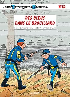 jaquette livre Les Tuniques Bleues, tome 52: Des Bleus dans le brouillard
