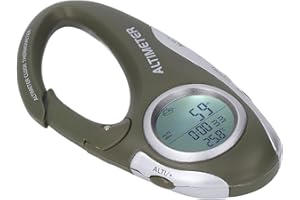 BROLEO Digitaler Höhenmesser, Barometer, Amtast-Monitor für Bauchmuskeln, Manometer. Höhenmesser, Digitaler Höhenmesser, Elektrische Barometer