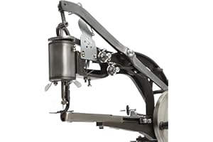 ALNEMY Handnähmaschine,Schuh-Cobbler-Maschine, Schuh-Reparatur-Nähmaschine, Hand-Leder-Nähmaschinen mit Nylonschnur, Manuelle Ausbesserung für Schuhe, Taschen, Steppdecken, Mäntel, Hosen,Gummischuhe