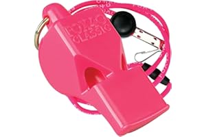 Fox 40 Classic Safety Whistle C/W Wrist-Lanyard