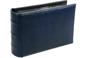 Safe 4139 Album de Billets Bleu | Album de Collection avec 50 Feuilles pour jusqu'à 100 Billets - Papier Monnaie | 215 x 150 x 58 mm