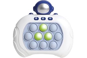 Binnan Pop It Electronique, Quick Push Game, Pop Électronique, Jouets ludiques Pop, Jouet Anti-Stress, Pop it Lumineux, Cadeau de d'anniversaire pour Garçons, Filles, Enfants