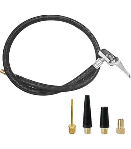 Rallonge De Valve Pour Pneu - 350 Mm, En Cuivre Et Caoutchouc, Avec Bouchon - Pour Voiture, Moto, Vélo, Scooter, Camion