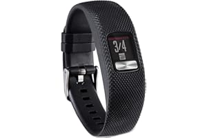 Tyogeephy kompatybilny z paskami Vivofit 4, silikonowy pasek zastępczy do Vivofit 4, z bezpiecznym metalowym zapięciem do zegarka, pasek na nadgarstek, dla kobiet, mężczyzn, rozmiar L, rozmiar S