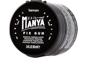Kemon Hair Manya Fix Gum – pasta do modelowania dla dodatkowego połysku i mocnego trzymania, profesjonalna stylizacja włosów dla niego, 100 ml