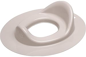 Orthex Siège de toilette | Gris | Siège de pot en plastique durable et facile à nettoyer | Garçons, filles, enfants Salle de bain | Sans BPA | Garantie 10 ans | L38 x W32 x H10 cm