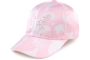 MniJiza Floral Gorro de Béisbol Bebé Gorra Niña y Niño Gato Mariposas Niña
