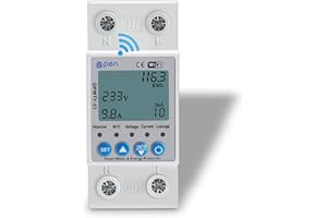 WEBN Smart Energy kWh 63A Power Monitor Meter Monitoring Device Tuya Remote Overvoltage Protector Relay Switch