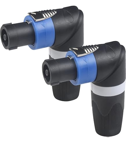 Connecteur XLR Femelle Coudé 5 Broches Neutrik NC5FRX – Argent, Soudure, Pour Câbles Audio Professionnels