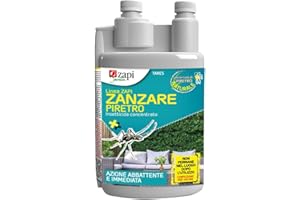 BERARDI | Zapi zanzare concentrato piretro 500 ml | Per ambienti sensibili frequentati da persone e animali | Insetticida per uso sul verde