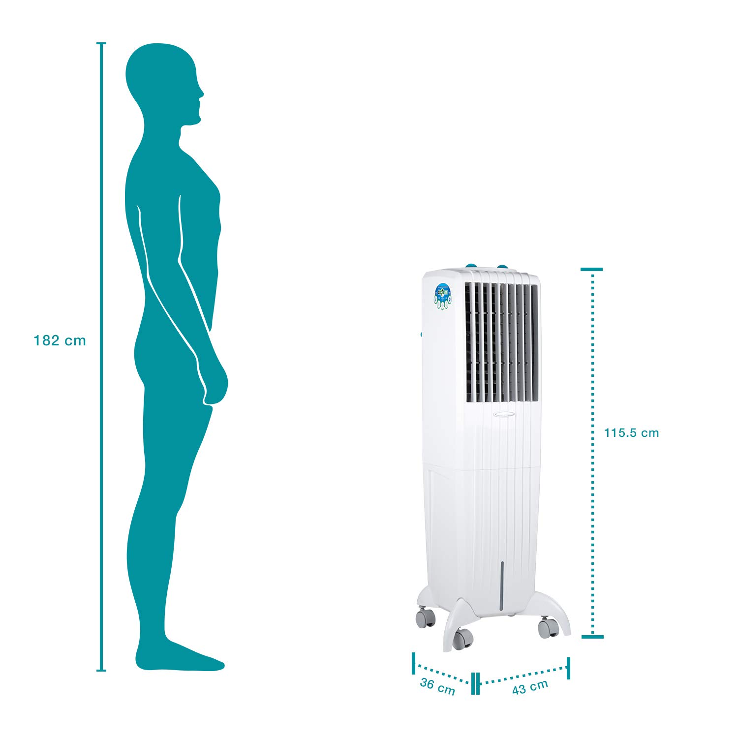 symphony diet 35t 35 litre air cooler