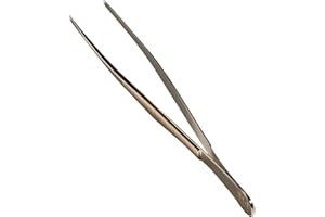 LEUCHTTURM Lighthouse Pince à épiler 51 Deluxe, 15 cm, design : droite, étroite