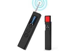 KIMTAR Wanzen Detektor Kamera Detektoren, 4-in-1 RF Versteckte Camera Detector, Anti Spy Anti Aufnahme Detektoren für GPS Locator Tracker Abhörgeräte Funkkameras für Hotel Heim Büro Reisen