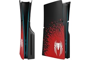 ElitePlay Spider PS5 Coque de rechange pour Playstation 5 Slim Model Disc Edition