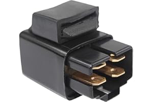 CYLETO Relais de Solénoïde de Démarreur pour YAMAHA Big Bear 400 YFM400FH 4X4 TREE X-TRA 2002 YFM 400FB IRS 2007 YFM400FB 4X4 2008-2012