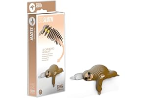 EUGY 3D Sloth Model, Craft Kit