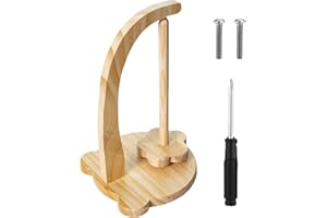 CUMNVULNT Yarn Holder, Detachable Wooden Yarn Spinner for Crocheting and Knitting Yarns, Cute Magnetic Holder Crochet Accessories for Knitting Crochet Lovers