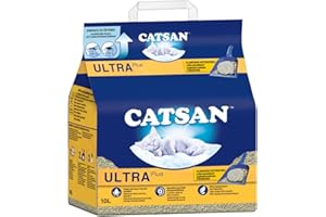 Litière pour chat ultra agglomérante Catsan - Ultra absorbante - En granulés d'argile