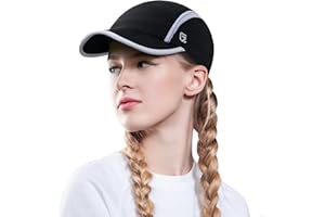 GADIEMKENSD Women's UPF 50+ Foldable Light Cap Quick Dry Ultra-Thin Unstructured Running Hat