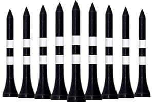 LIKOSO Golf Tees de Madera Paquete de 100,83mm/70mm/54mm/38mm