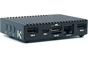 KKSB Cases Khadas VIM4 carcasa metálica | Aluminio mecanizado CNC | Refrigeración pasiva