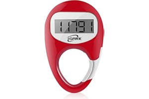 iGANK Simple Walking Pedometer Step Counter for men women kids
