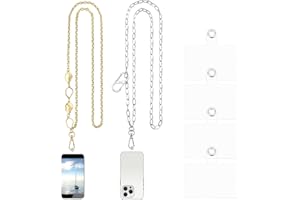 Vspek Cordones Universal de Teléfono Móvil con Parche, Compatible con la mayoría de los teléfonos Inteligentes para Estuches de teléfonos