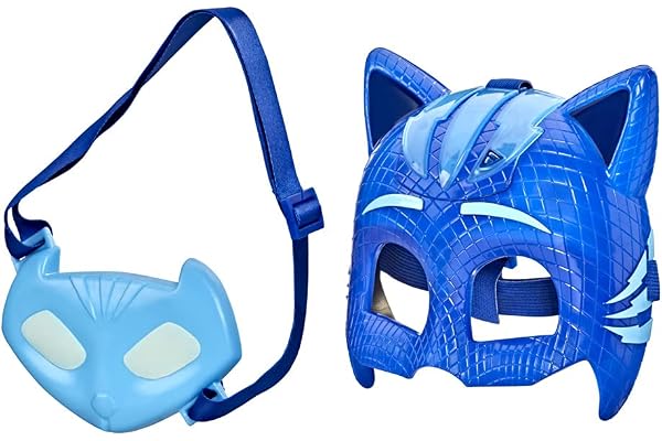 PJ MASKS Unisex Kids Pj Masks PJ Masks Owlette Deluxe Mask Set, Preschool Dress-Up Toy, Light-up Mask and Owl Wings Accessory for Kids Ages 3 and Up (pack of 1)