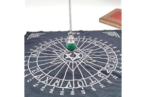 URFEDA Nappe de tarot noire de 30 x 30 cm - Tapis de jeu pour autel - Tissu de divination - Outils de divination pour les amateurs de tarot - Utilisation quotidienne à la maison
