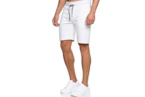 Indicode Hommes Aldrich SweatShorts | Pantalon Court de survêtement à Cordon de Serrage