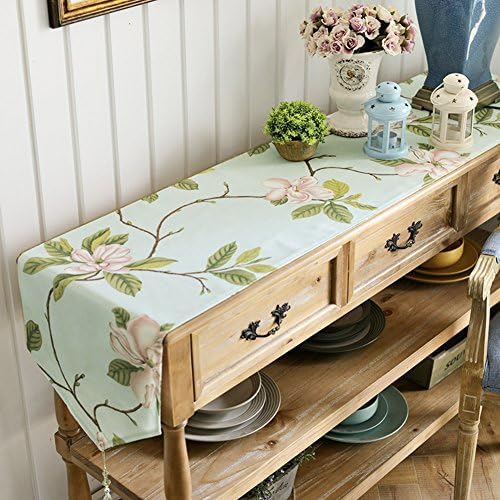 JINGJIE Table Runners rural for gorgeous wedding banquet engagement pary event prom christmas graduation table decor-E 33x240cm(13x94inch)