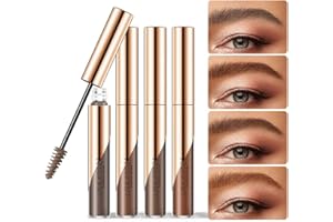 ZDHSOY Eyebrow Gel, Eyebrow Dye/Eyebrow Tint/Semi-Permanent Eyebrow Gel Tattoo Brow Waterproof Sweat-proof,Fast Drying,Brow Gel (Light Brown)