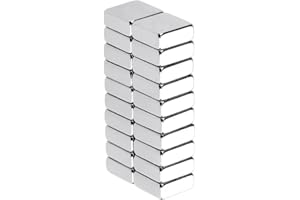 ‎ANPRO Anpro Magnete 20 Stück, Magnete für Kühlschrank, Glas Magnetboards, Magnettafeln (10 x 10 x 4 mm)