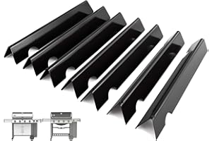 PETKAO 66033 Flavorizer Bars for Weber GS4 Genesis 2 E-410 E-435 E-415 Grill Parts, for Weber Genesis II 410 & II LX 440 Grill (2017 & Newer), for Weber Genesis Flavorizer Bars 66797 Porcelain Steel 16GA