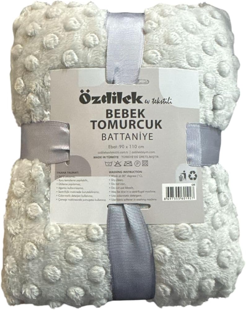 Özdilek Bebek Tomurcuk Battaniyesi Gri