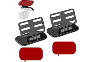 XTHROTSENK 2 Stück Rückfahrkamera Halterung Universal Rückfensterhalterung Rückfahr Kamera Halterung Dashcam Spiegelkamera Rückfahrkamera Halterungs Klebehalterung Auto Dashcam Rückfahr Kamera Halterungs