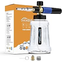 Hogedrukreiniger, sneeuwschuimlans, schuimsproeier, compatibel met hogedrukreinigers van Bosch, Black & Decker, AR Blue Clean, Michelin, Stanley, Mac Allister, Cecotec