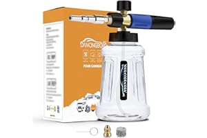 Dancingboar Canon à mousse pour Nilfisk ALTO/Kranzle/Wap, M22-14 mm, pistolet à savon réglable pour nettoyeur haute pression